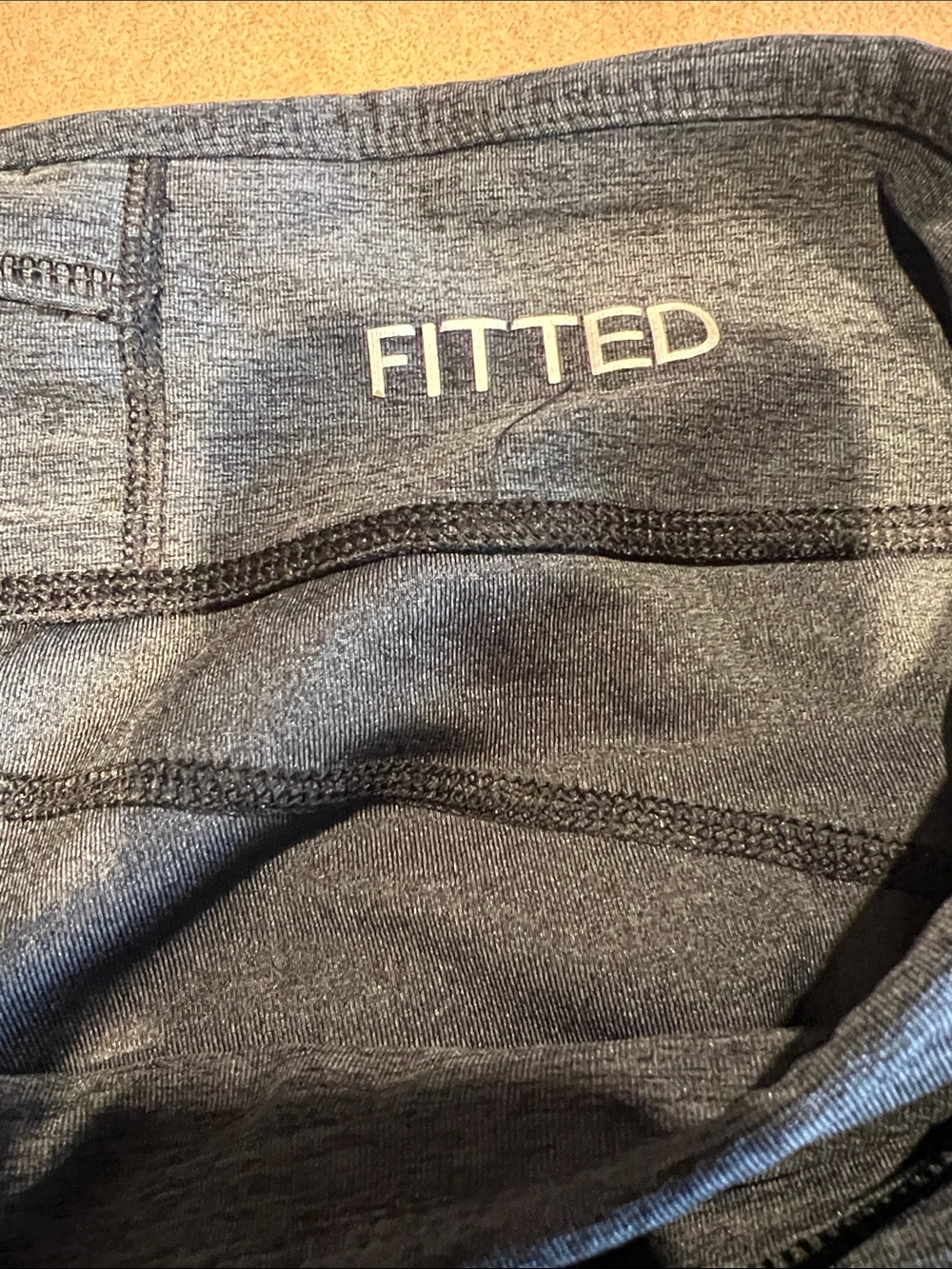 Danskin Now Heather Gray Capri Leggings - Picture 4 of 5